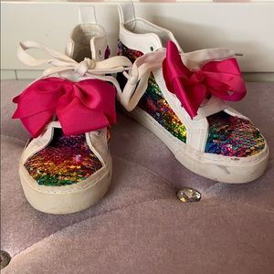 JoJo Siwa hightop sneakers